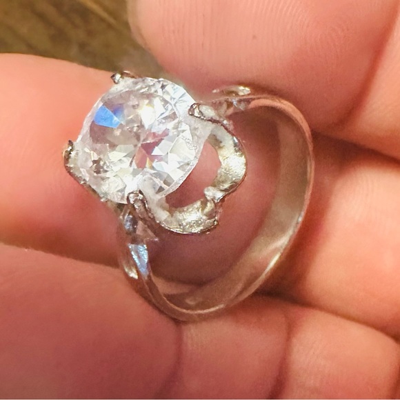 Beautiful Solid 925 Sterling Silver Four Stacking Handmade Jewelry All Size 11 - Picture 2 of 6